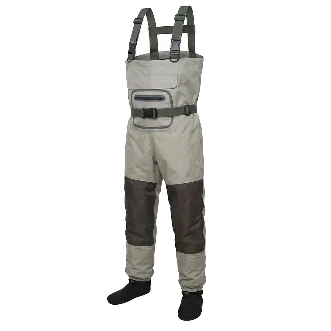 Kylebooker Angler Watvögel Angelhose Wathose Herren Anglerhose Atmungsaktiv Fliegenfischen Angelbekl