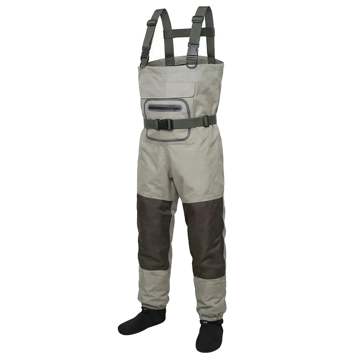 Kylebooker Angler Watvögel Angelhose Wathose Herren Anglerhose Atmungsaktiv Fliegenfischen Angelbekl
