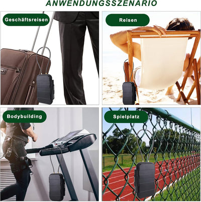 NBYT-Kombinations- tragbarer Safe, Geldkasten, Strand Safe, Strand Wertsachen Safe, Code veränderbar