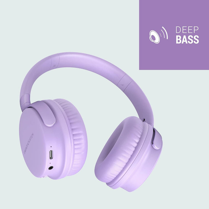 Energy Sistem Headphones Bluetooth Style 3 Lavender Kabellose Kopfhörer Falthelme (Bluetooth® 5.1, D