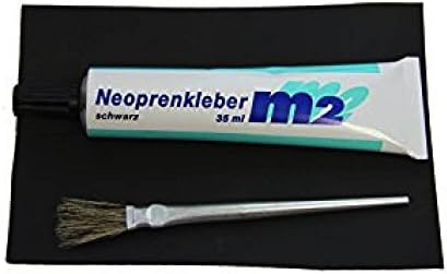 M2 Neopren Reparatur Set mit Pinsel