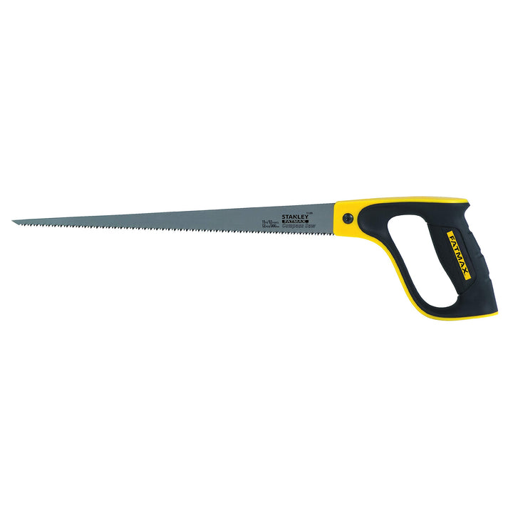 Stanley FatMax Stichsäge, Kompasssäge (0,7 mm dickes Sägeblatt, 9 Zähne/Inch, 300 mm Länge, ABS Kuns