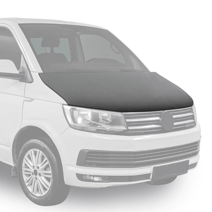 OMAC Haubenbra Bonnet Bra Steinschlagschutz kompatibel mit Opel Vivaro B 2014-2019 Schwarz 1tlg Schw