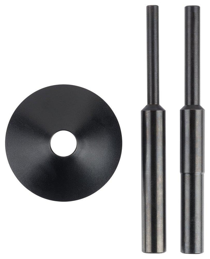 Bosch Professional Zentrierstifte Set, 3-teilig, 8 x 12 mm, 1/2 x 1/4 Zoll, 2608000498