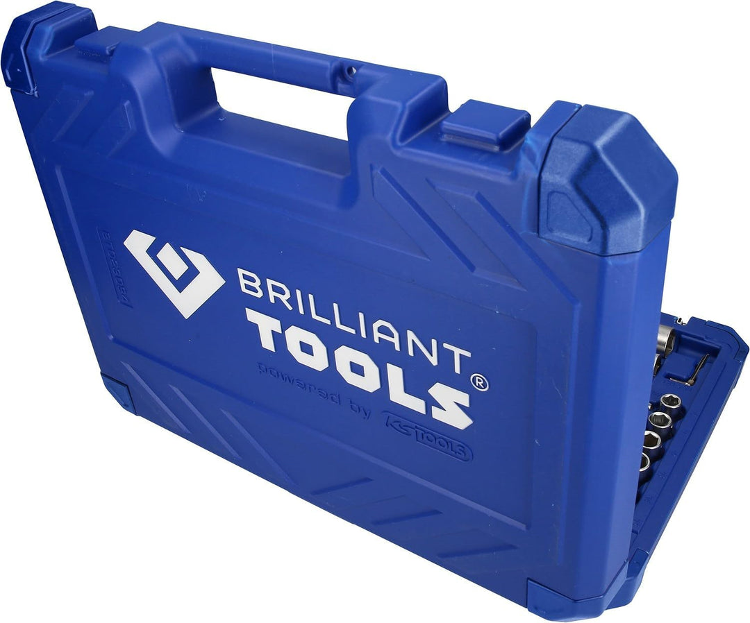 BRILLIANT TOOLS BT023094 Steckschlüssel-Satz, 94-tlg, 1/4", 1/2" [Powered by KS TOOLS] 94-tlg. 1/4"6