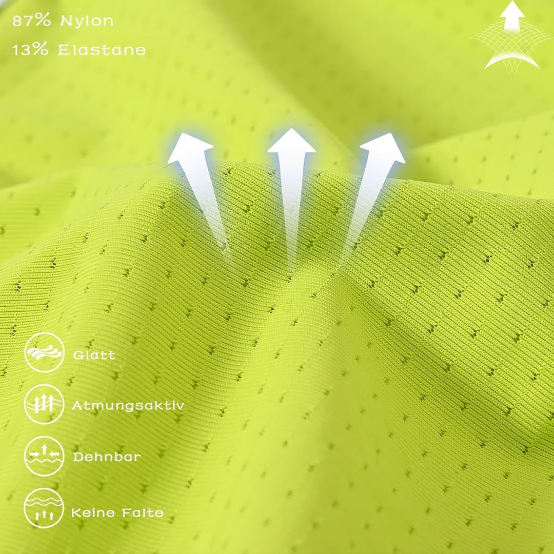 YAHWULAI HerrenBoxershorts Sexy Atmungsaktiv und Hautfreundlich Bequem L Gelbschwarzgrau, L Gelbschw