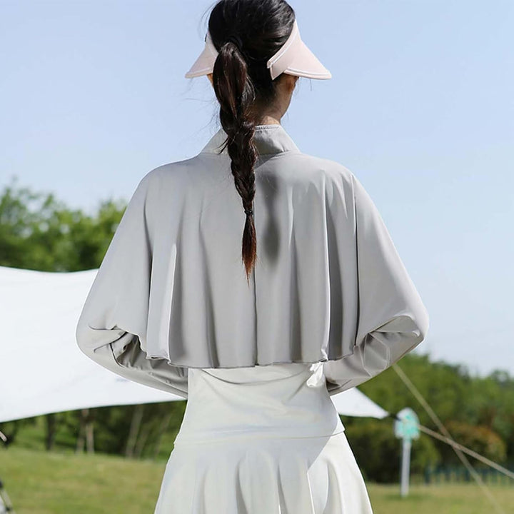 Elegtiskas Women’s Sun Protection Shawl UV Protection Shrug Lightweight Cooling Summer Cover Up for