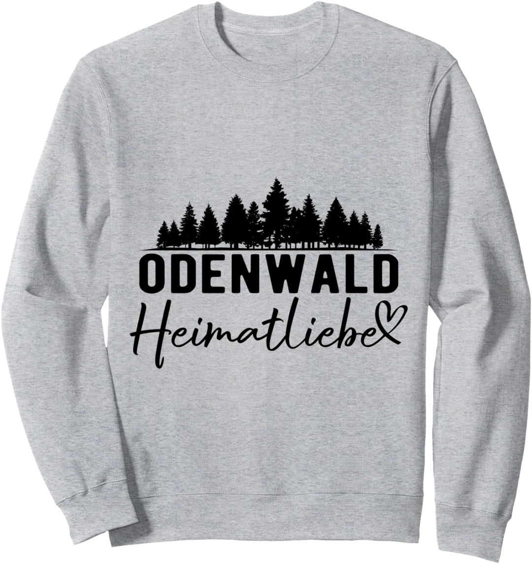 Odenwald Heimatliebe Odenwälder Wandern Berge Motiv Sweatshirt