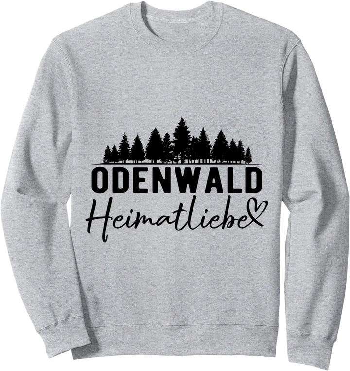 Odenwald Heimatliebe Odenwälder Wandern Berge Motiv Sweatshirt