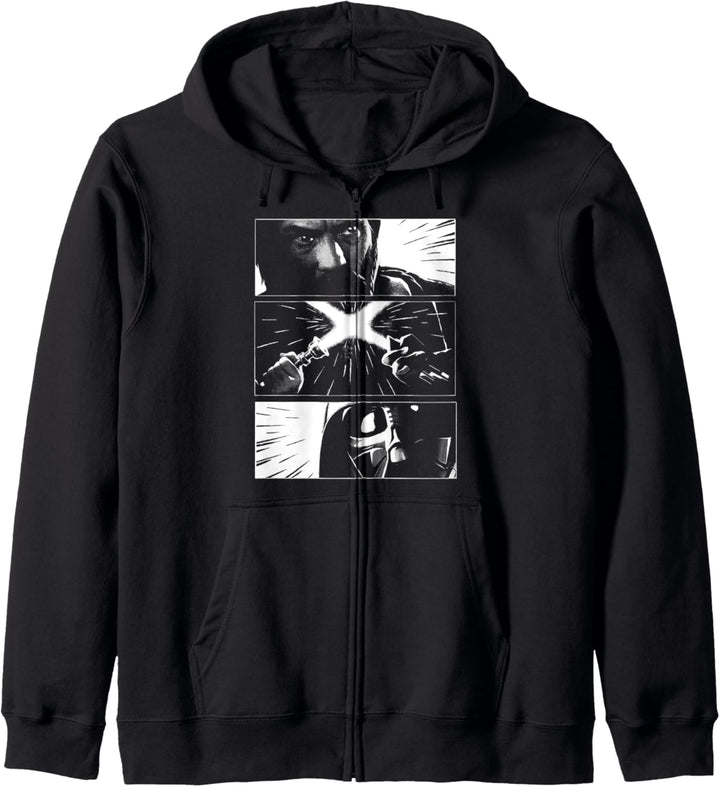 Star Wars: Obi-Wan Kenobi Vader And Kenobi Comic Panels Kapuzenjacke