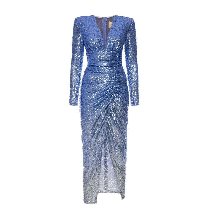 Damen Nicole Formal Night Out Dress, Blau