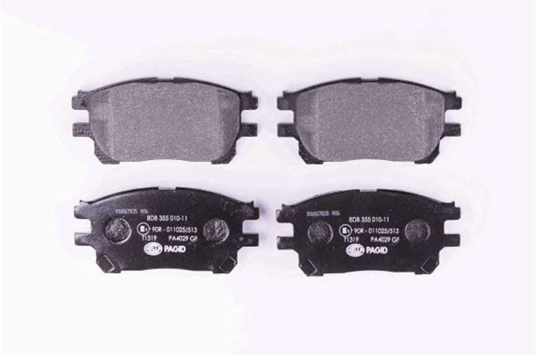 HELLA PAGID 8DB 355 010-111 Bremsbelagsatz - T1319 - Dicke/Stärke: 17mm - Bremssystem: Akebono - nic