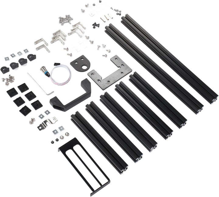 Bewinner DIY-Computer-Motherboard-Gehäuse-Rack, Vertikales Offenes Aluminiumrahmen-Chassis mit Wärme