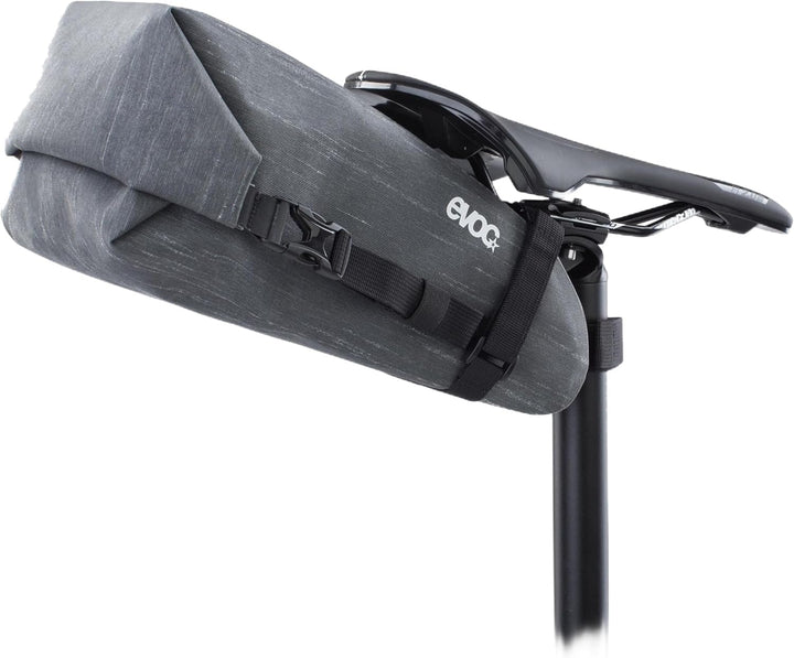 EVOC SEAT PACK WP 4, einfache Satteltasche (leichtes Fahrradzubehör, wasserfeste Bikebag, Fahrrad Ta