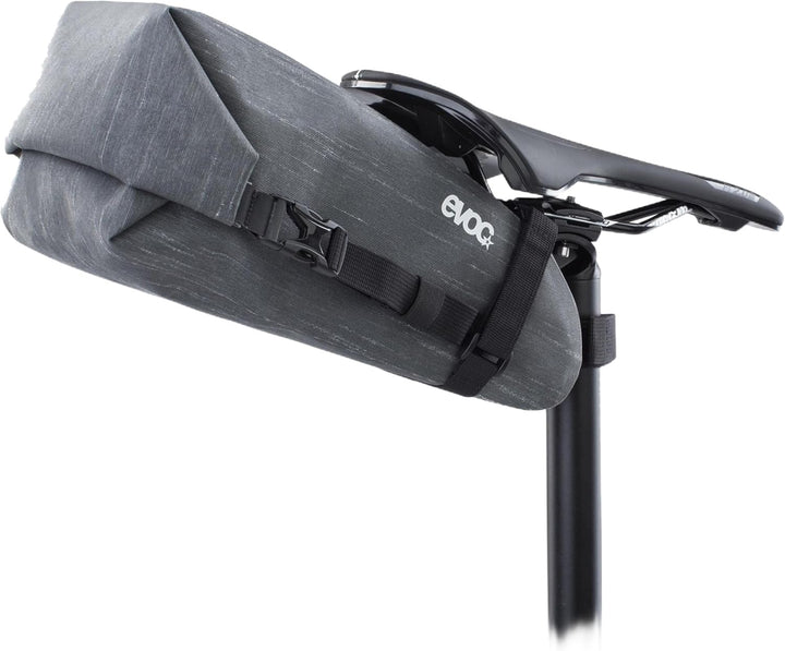 EVOC SEAT PACK WP 4, einfache Satteltasche (leichtes Fahrradzubehör, wasserfeste Bikebag, Fahrrad Ta