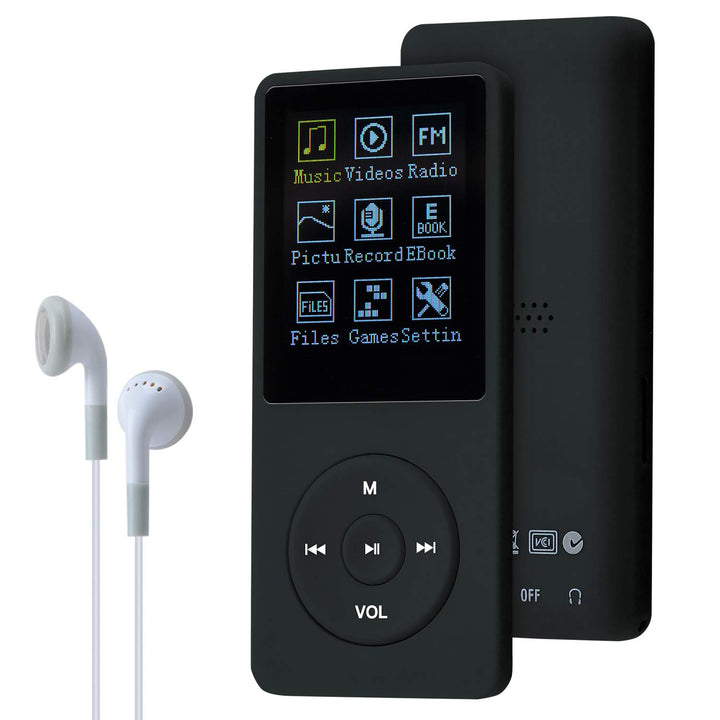 COVVY 8GB Tragbare MP3 Musik Player, Support bis zu 64GB SD Speicherkarte, Lossless Sound HiFi MP3 P