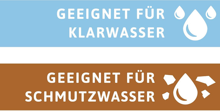 T.I.P. Schmutzwasser Tauchpumpe Edelstahl Maxima 180 PX + T.I.P. 31008 Entwässerungsschlauch Schlauc