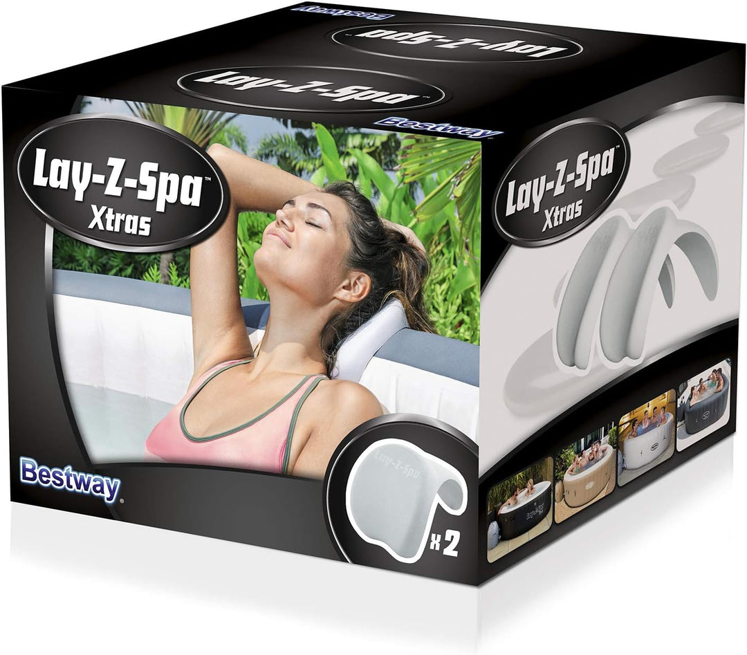Bestway Lay-Z-Spa Nackenkissen, 2 Stk., weiss