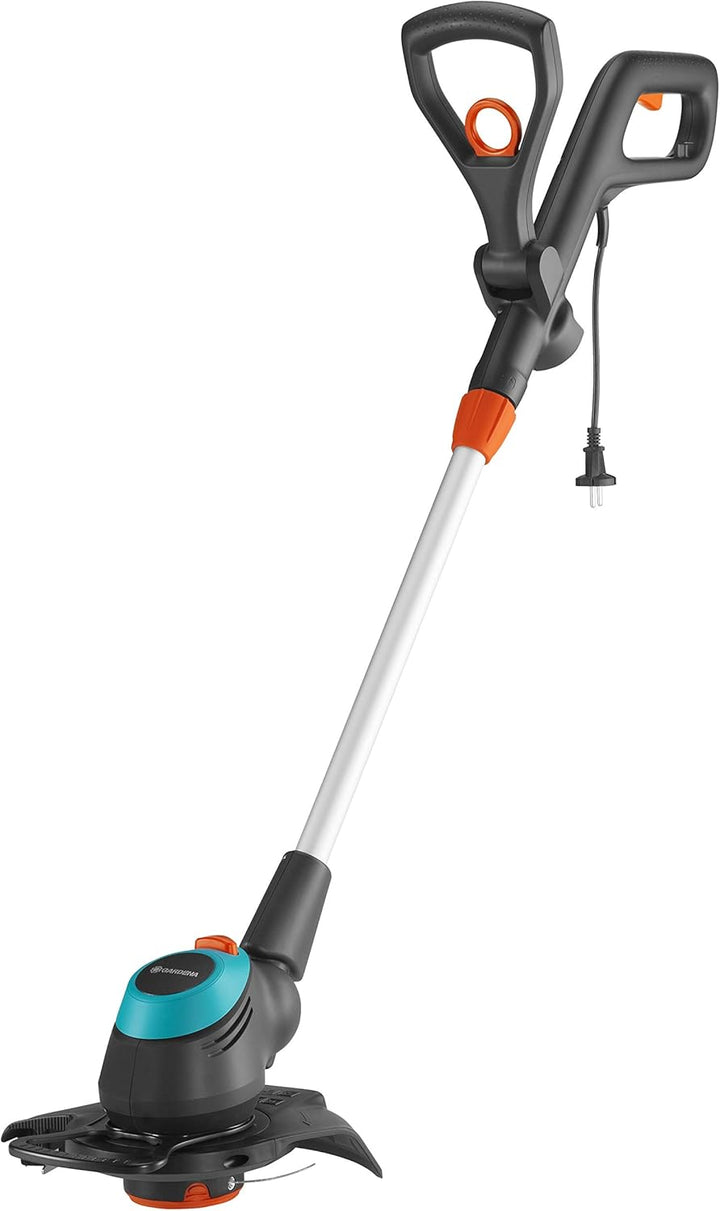 GARDENA Elektro-Trimmer EasyCut 450/25: Rasentrimmer mit verstellbarem Griff, 250 mm Schnittkreis &