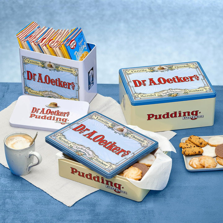 Dr. Oetker Dosen-Set Nostalgie, 3er Set - Für Geschenke oder zur Aufbewahrung zur Funktionalität und