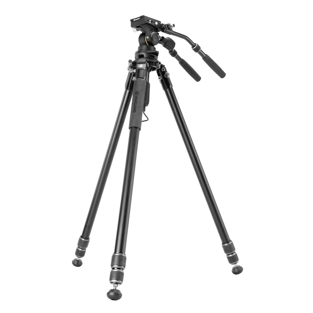 Vanguard Alta Pro 3VRL 303AV18 - Videostativ mit austauschbarem Nivellier-Kopf Aluminium Veo PV-18,