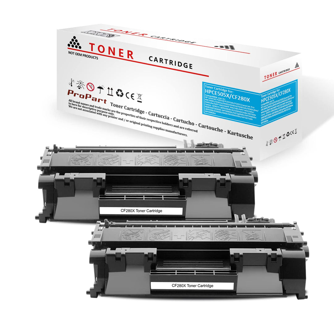 BeOne 2X 80X CF280X 80A CF280A Kompatible Tonerkartusche für Laserjet Pro 400 M401a M401d M401dn M40
