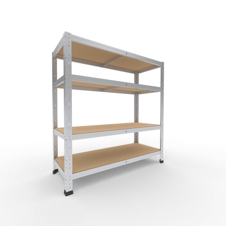 shelfplaza® 100x100x40cm Home Schwerlastregal verzinkt/Metallregal mit 4 Böden/Kellerregal Metall, G