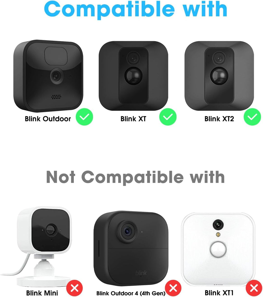 5 W Solarmodul-Ladegerät, kompatibel mit Blink Outdoor/Outdoor (3. Generation)/XT XT2 Kamera, Solarp