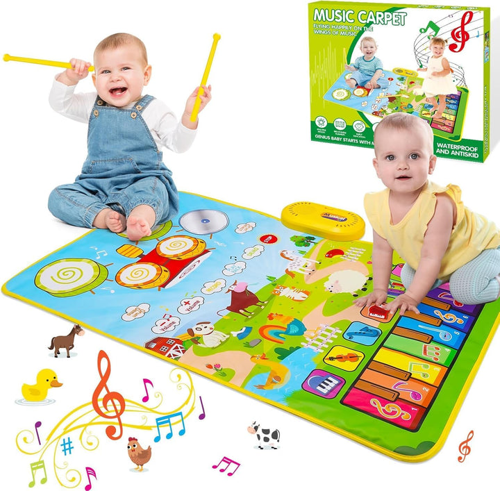 HappyGoLucky Spielzeug ab 1 2 3 Jahre Junge, Kinderspielzeug ab 1 2 3 Jahre Baby Spielzeug Geschenk