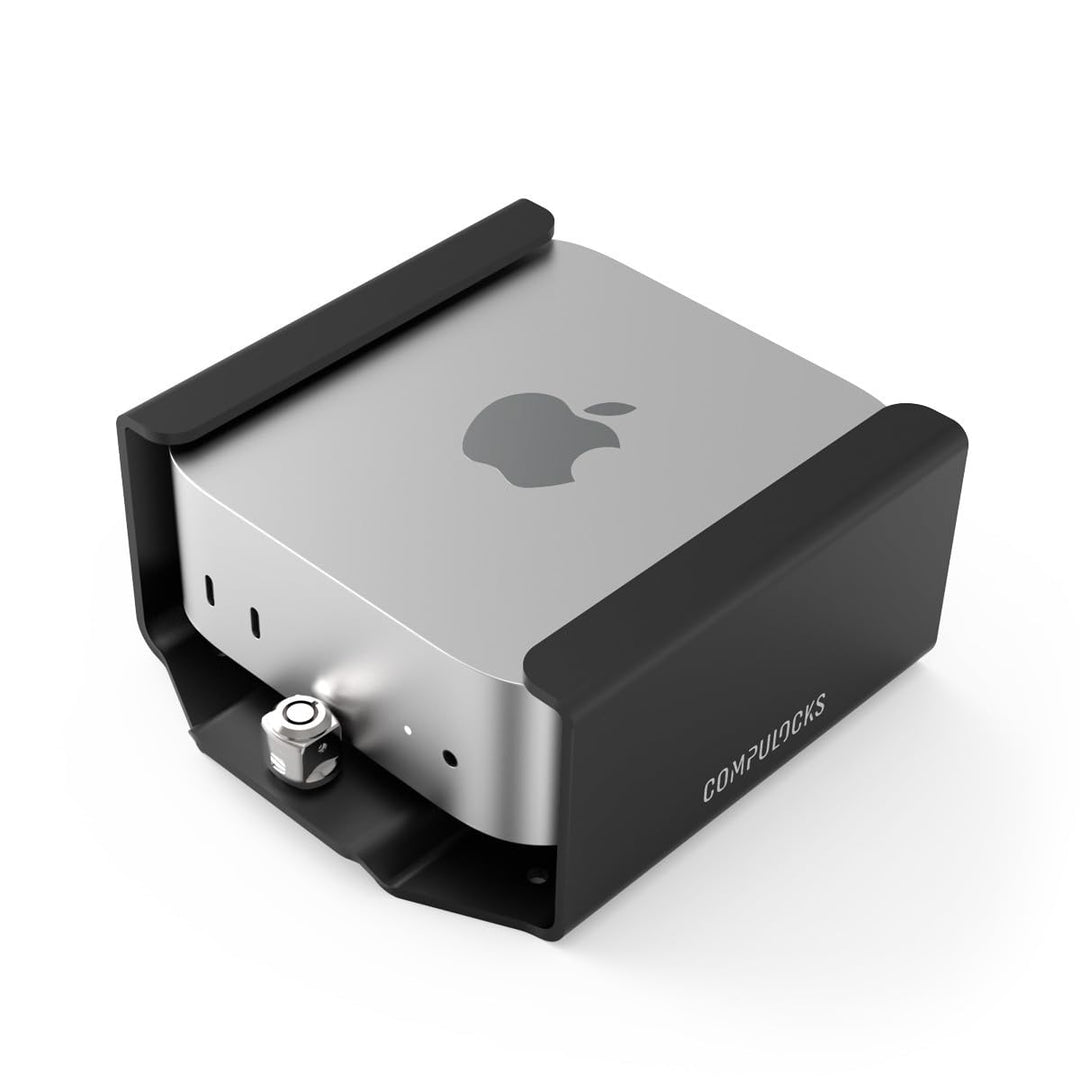 Maclocks Sicherheits-Halterung VESA kompatibel mit Mac mini M4 2024 – Mit Verriegelungskopf für Wand