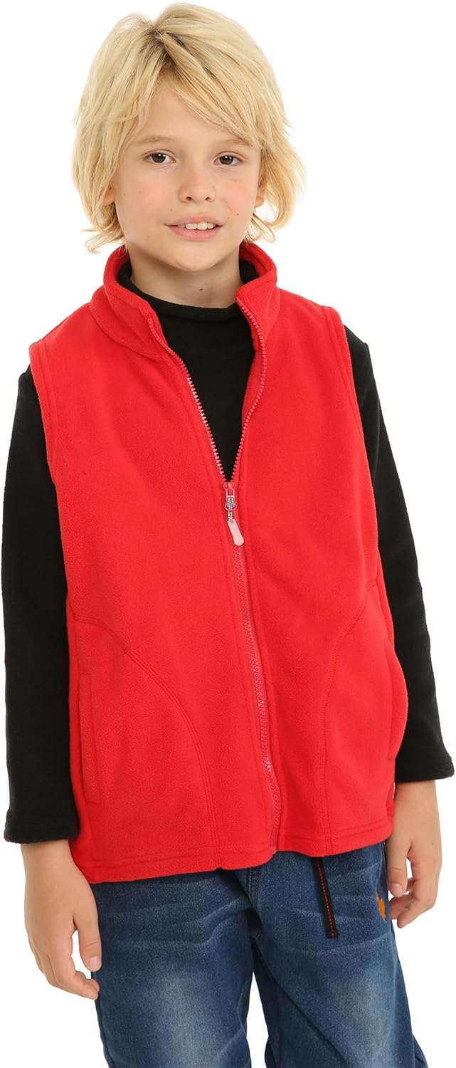 Mud Kingdom Jungen Weste Fleece Einfarbig 2 Jahre Grün, 2 Jahre Grün