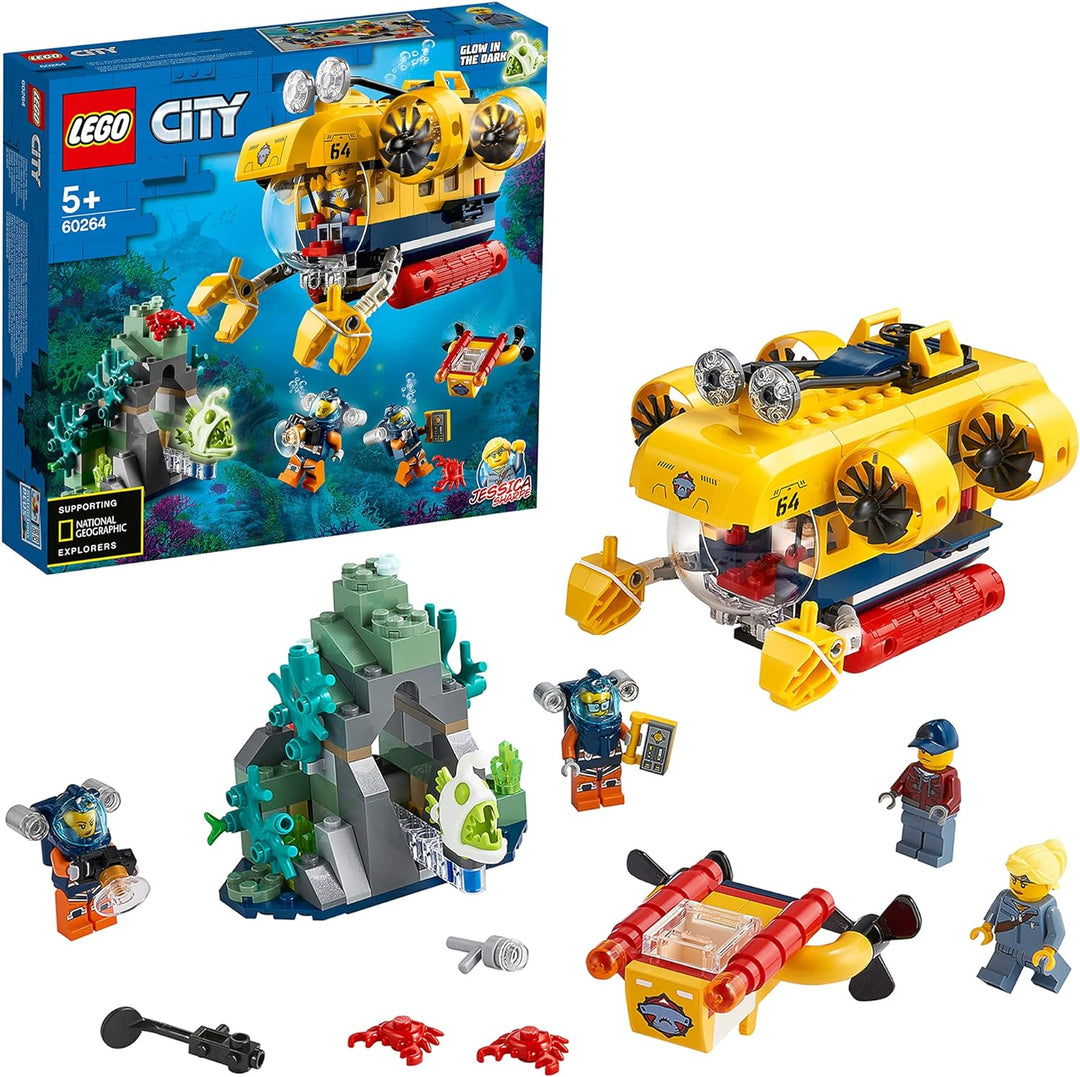 LEGO 60264 City Oceans Meeresforschungs-U-Boot