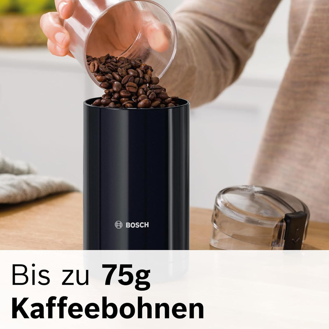 Bosch Hausgeräte TSM6A013B Kaffeemühle, Schwarz