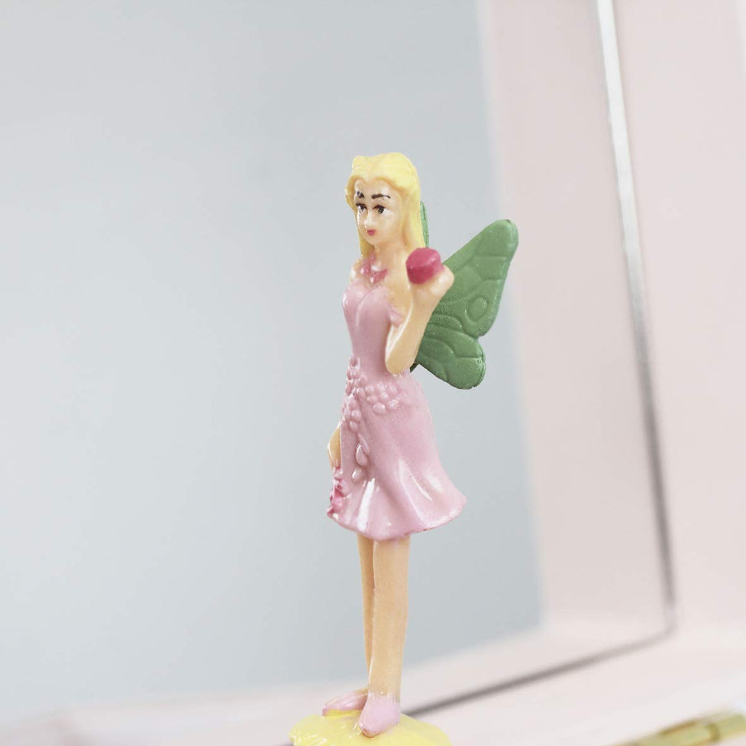 Trousselier 6260614 Schmuckschatulle für Kinder, Blumenfeen, Spieluhr mit tanzender Figur und Musik,