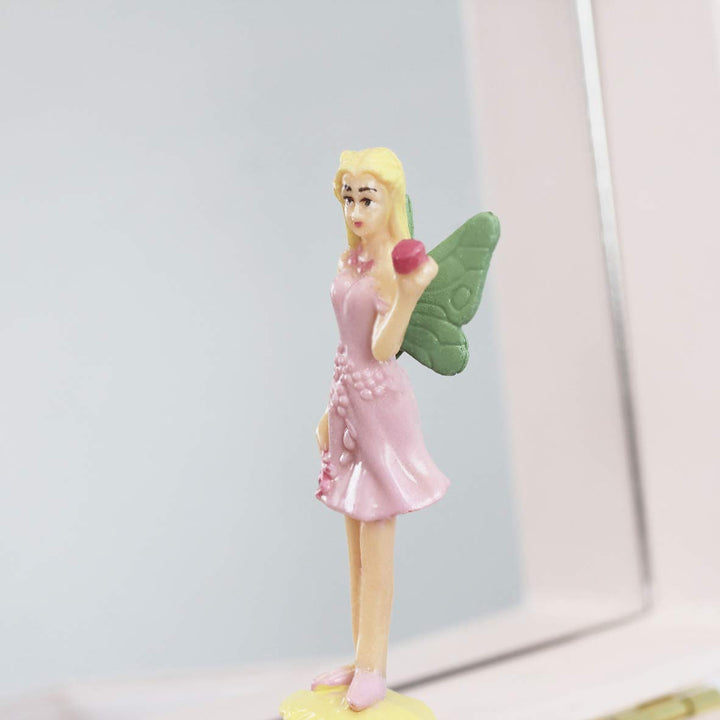 Trousselier 6260614 Schmuckschatulle für Kinder, Blumenfeen, Spieluhr mit tanzender Figur und Musik,