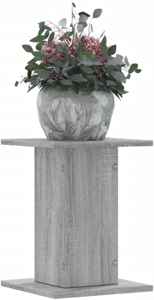 vidaXL Pflanzenständer 2 STK., Blumenständer Hohle Konstruktion, Dekosäule Podest für Pflanzen Dekoa