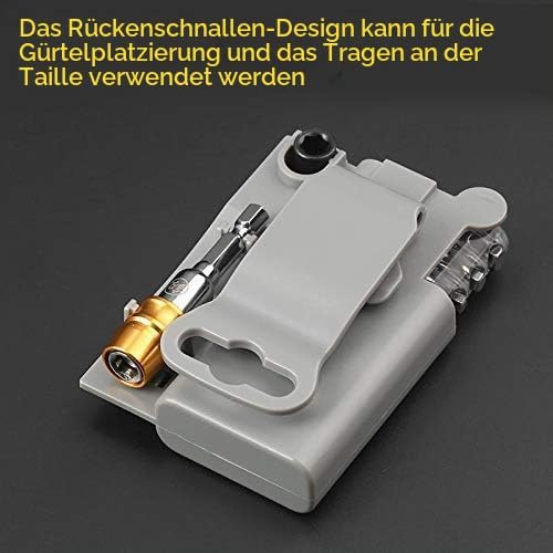Set mit 12 Mikro-Ratschenschlüssel-Schraubendreher-Bit-Set mit umkehrbarem Antriebsgriff und Stecksc