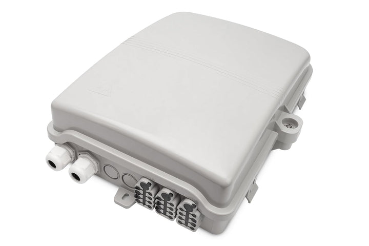 DIGITUS FTTH Distributionsbox für Aussen - 24 LC/Duplex oder 24 SC/Simplex Kupplungen