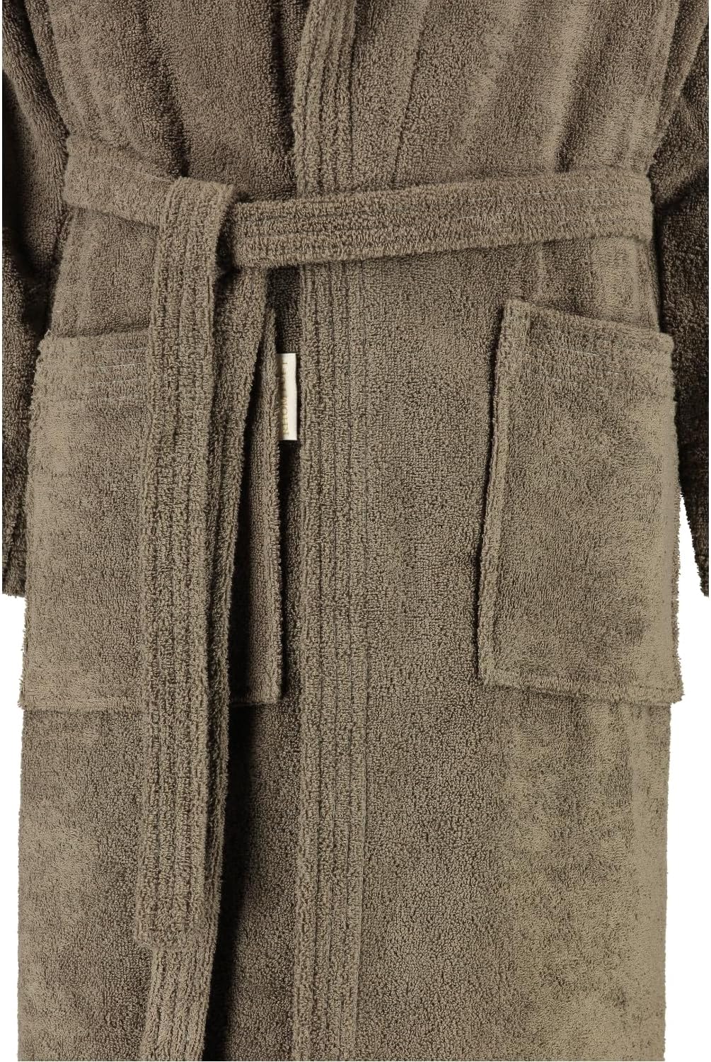 Rhomtuft Bademäntel unisex Schalkragen Sir &amp; Lady taupe - 58 L, L