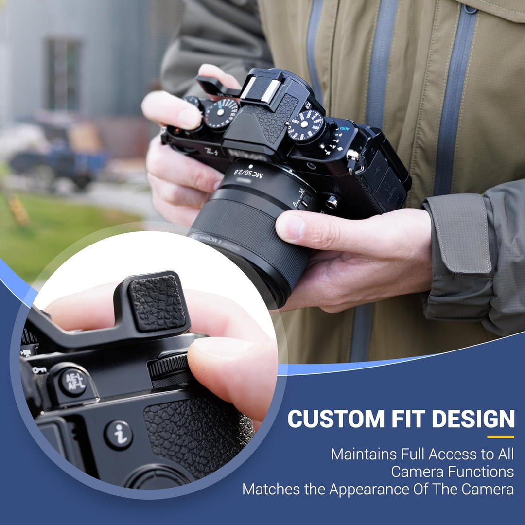 JJC ZF Metall Daumen Hoch Griff Thumbs Up Grip für Nikon Zf Kamera, Verbesserter Griff für Einhändig