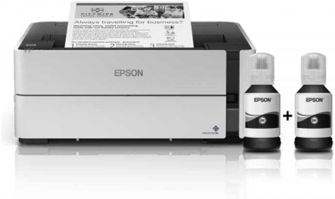 Epson EcoTank M1170 – Integrierter Tintenstrahldrucker – 1200 x 2400 DPI, A4, 39 ppm, USB 2.0, Duple