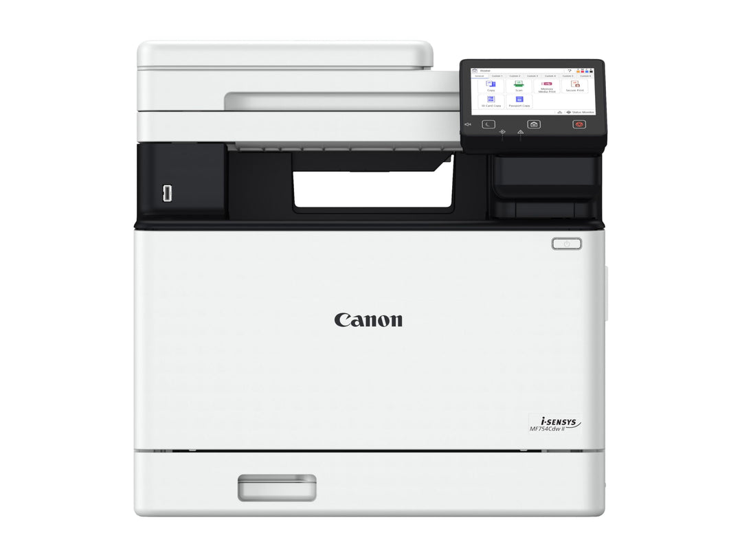 Canon i-SENSYS MF754Cdw II – Drahtloser WLAN-Farblaserdrucker – Drucken, Kopieren, Scannen, Faxen in