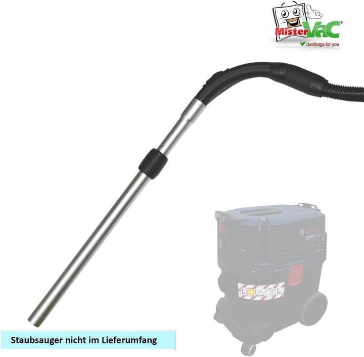 MisterVac Teleskop-Staubsaugerrohr kompatibel mit Bosch Gas 35 L,M SFC,AFC Professional