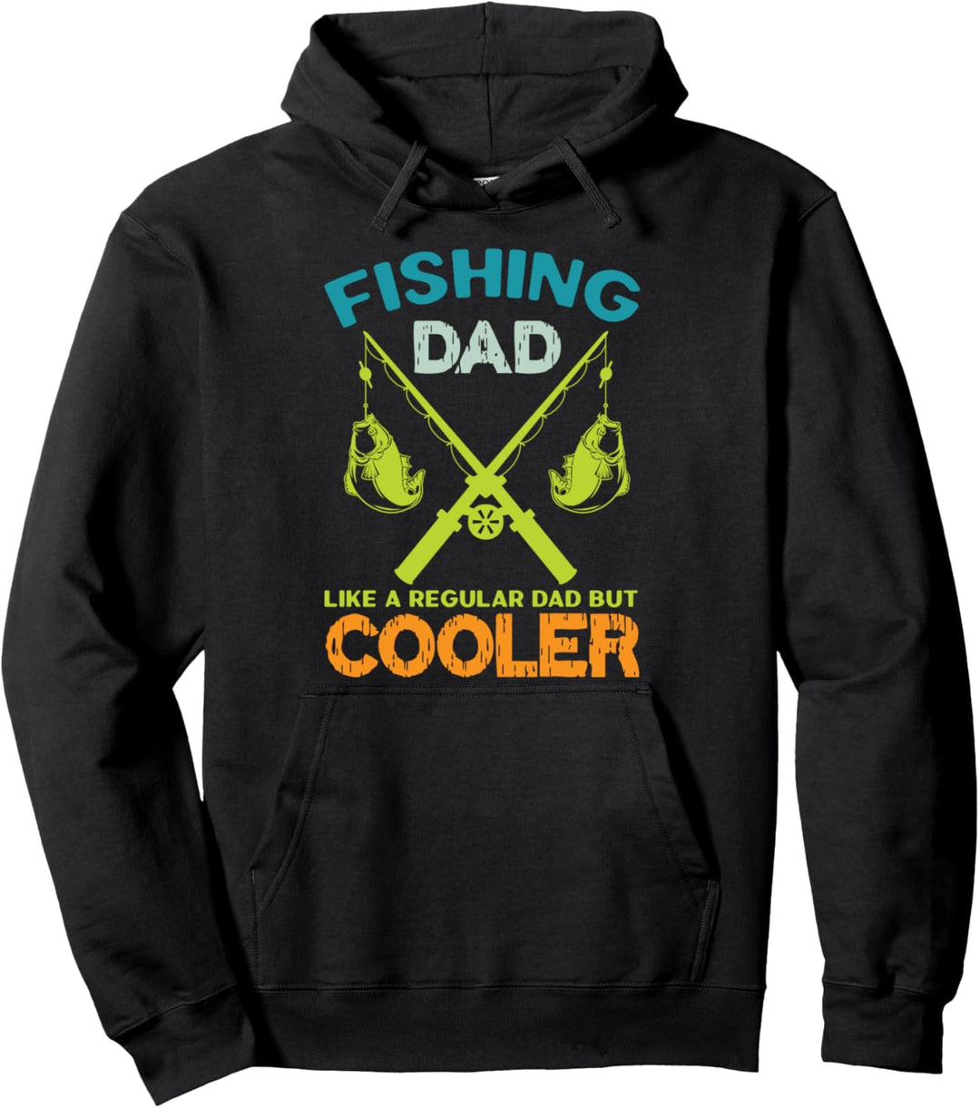 Lustiges Angeln Fischer Geschenk Fischen Angler Köder Rute Pullover Hoodie