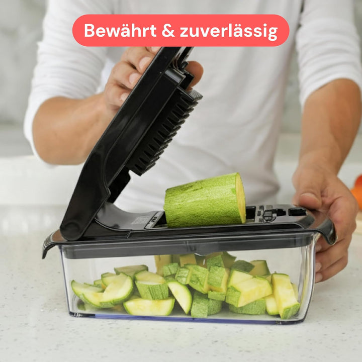 Gemüseschneider Spiralschneider Gemüsehobel - Gemüse Schneider Zwiebelschneider Kartoffelschneider O
