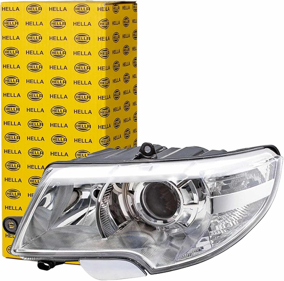 HELLA 1EL 247 047-261 DE/FF/Halogen-Hauptscheinwerfer - rechts - für u.a. Skoda Superb II Estate (3T