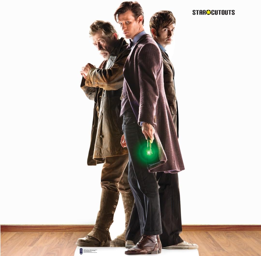 STAR CUTOUTS Doctor Who The Three Doctors Anniversary Special Edition Matt Smith David Tennant and J