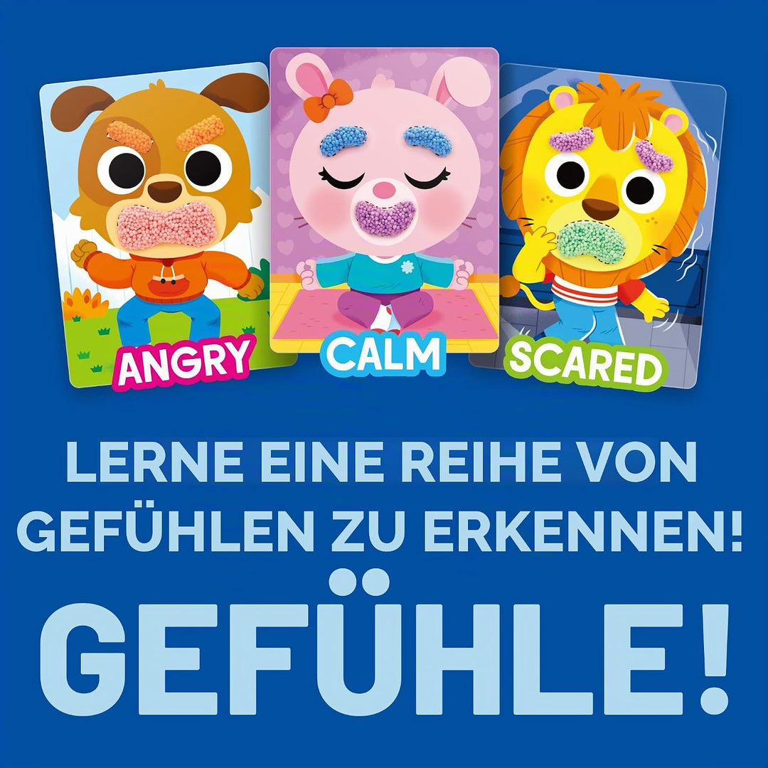 Learning Resources Spielschaum Gefühle Formen &amp; entdecken, ab 3 Jarhen, 26 Aktivitäten, Emotionsspie