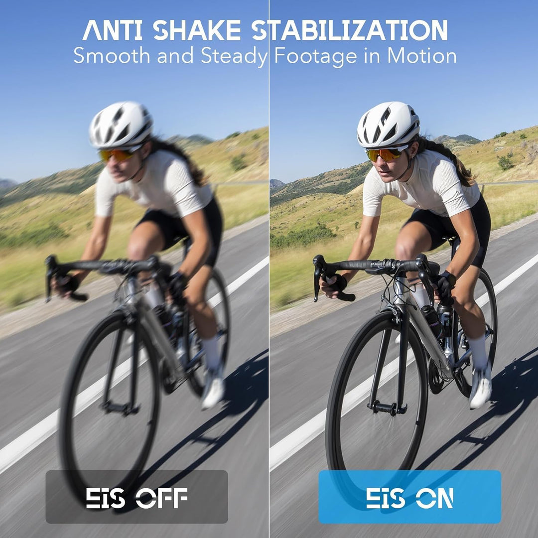 Speed 10 Action Cam, 5K30FPS 30MP Action Cam, 40 m wasserdichte Unterwasserkamera, WLAN, 170° Ultraw