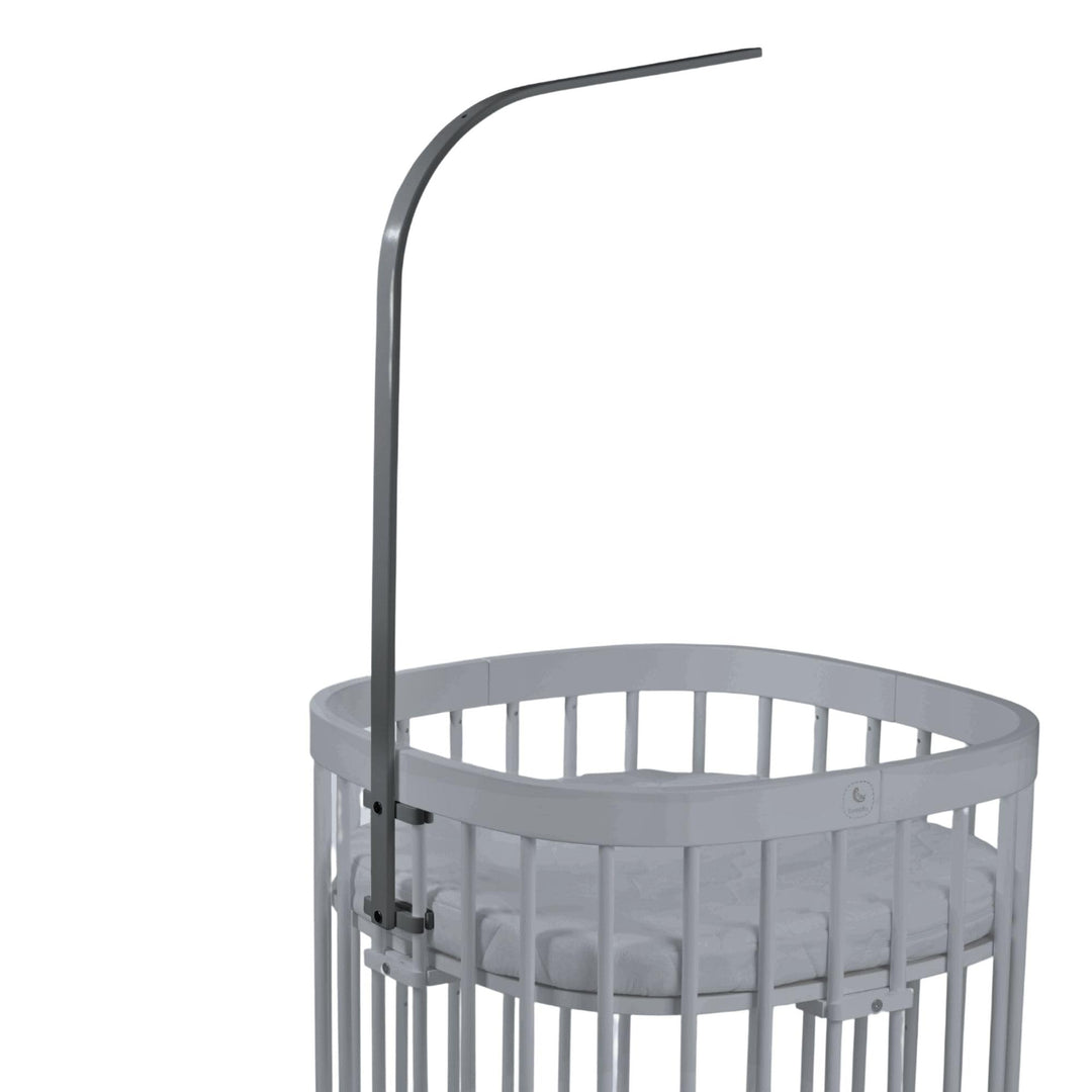 tweeto® Himmelstange aus Buche massiv – Zubehör Babybett/Kinderbett – Baldachinhalter Holz – Werkzeu